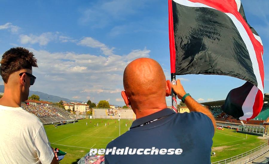 Lucchese-Aquila Montevarchi visto dalla CURVA OVEST