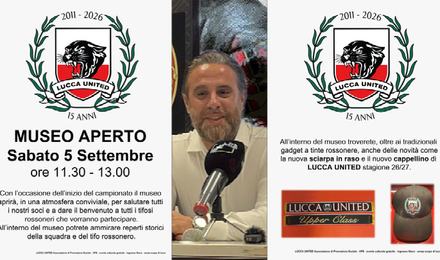 Museo aperto con visita del Presidente.