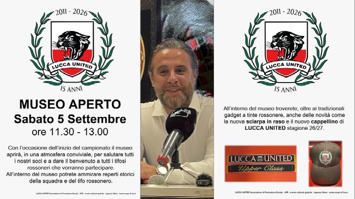 Museo aperto con visita del Presidente.
