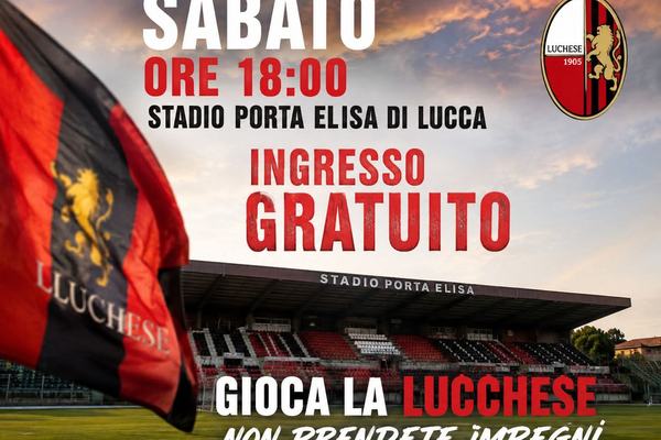 SABATO GIOCA LA LUCCHESE