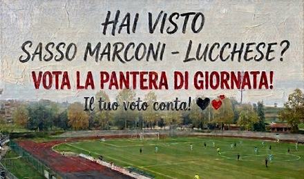 Vota la PANTERA di giornata: SASSO MARCONI - LUCCHESE