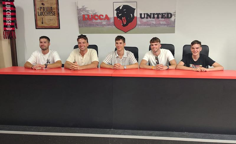 Oggi al museo visita di un gruppo di giovani tifosi olandesi dell'Almere